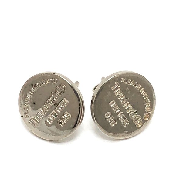 TIFFANY & Co. Tiffany Accessories/Logo Return Toe Earrings SV925 Women's Silver
